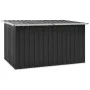 Anthrazitgraue Garten-Aufbewahrungsbox 171 x 99 x 93 cm von vidaXL, Aufbewahrungsboxen für den Außenbereich - Ref: Foro24-462...