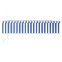 Automatic awning LED blind wind sensor blue white 6x3m by , Awnings - Ref: Foro24-3069371, Price: 917,29 €, Discount: %