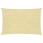 Beige HDPE sail awning 160 g/m² 5x7 m by , Umbrellas - Ref: Foro24-311137, Price: 61,38 €, Discount: %