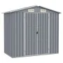 Grauer verzinkter Gartenpavillon 205x129x183 cm von vidaXL, Schuppen - Ref: Foro24-46298, Preis: 255,23 €, Rabatt: %