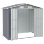 Cobertizo de jardín acero galvanizado gris 205x129x183 cm by vidaXL, Sheds - Ref: Foro24-46298, Price: 258,43 €, Discount: %
