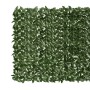 Balkonmarkise mit dunkelgrünen Blättern 600x150 cm von , Sonnenschirme - Ref: Foro24-315494, Preis: 123,89 €, Rabatt: %