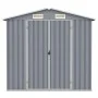 Grauer verzinkter Gartenpavillon 205x129x183 cm von vidaXL, Schuppen - Ref: Foro24-46298, Preis: 255,23 €, Rabatt: %