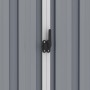 Cobertizo de jardín acero galvanizado gris 205x129x183 cm by vidaXL, Sheds - Ref: Foro24-46298, Price: 258,43 €, Discount: %