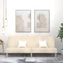 2-seater sofa bed in cream fabric by , Sofas - Ref: Foro24-375868, Price: 242,24 €, Discount: %