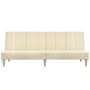 2-seater sofa bed in cream fabric by , Sofas - Ref: Foro24-375868, Price: 242,24 €, Discount: %