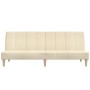 2-Sitzer-Schlafsofa aus cremefarbenem Stoff von , Sofas - Ref: Foro24-375868, Preis: 246,51 €, Rabatt: %