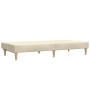 2-Sitzer-Schlafsofa aus cremefarbenem Stoff von , Sofas - Ref: Foro24-375868, Preis: 246,51 €, Rabatt: %
