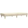 2-Sitzer-Schlafsofa aus cremefarbenem Stoff von , Sofas - Ref: Foro24-375868, Preis: 242,24 €, Rabatt: %