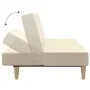 2-seater sofa bed in cream fabric by , Sofas - Ref: Foro24-375868, Price: 242,24 €, Discount: %