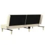 2-seater sofa bed in cream fabric by , Sofas - Ref: Foro24-375868, Price: 242,24 €, Discount: %