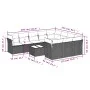 11-piece garden sofa set and black synthetic rattan cushions by , Garden sets - Ref: Foro24-3250065, Price: 638,21 €, Discoun...