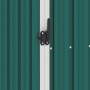 Green garden shed galvanized steel 87x98x159 cm by vidaXL, Sheds - Ref: Foro24-46289, Price: 119,33 €, Discount: %