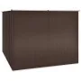 Cobertizo de jardín acero galvanizado marrón 195x198x159 cm de vidaXL, Cobertizos - Ref: Foro24-46256, Precio: 251,62 €, Desc...