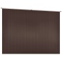 Brauner Gartenschuppen aus verzinktem Stahl, 195 x 198 x 159 cm von vidaXL, Schuppen - Ref: Foro24-46256, Preis: 256,42 €, Ra...