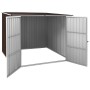 Brauner Gartenschuppen aus verzinktem Stahl, 195 x 198 x 159 cm von vidaXL, Schuppen - Ref: Foro24-46256, Preis: 256,42 €, Ra...