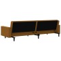 Braunes 2-Sitzer-Schlafsofa aus Samt von , Sofas - Ref: Foro24-375945, Preis: 268,52 €, Rabatt: %