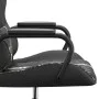 Schwarzer und tarnfarbener Gaming-Stuhl aus Kunstleder von , Gaming-Stühle - Ref: Foro24-3143797, Preis: 103,98 €, Rabatt: %