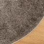 Langflor-Teppich mit glänzendem Aussehen ISTAN in Grau Ø 100 cm. von , Teppiche - Ref: Foro24-375682, Preis: 30,41 €, Rabatt: %