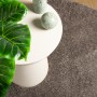 Langflor-Teppich mit glänzendem Aussehen ISTAN in Grau Ø 100 cm. von , Teppiche - Ref: Foro24-375682, Preis: 30,78 €, Rabatt: %