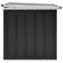 Anthrazitgraue Garten-Aufbewahrungsbox 129 x 67 x 65 cm von vidaXL, Aufbewahrungsboxen für den Außenbereich - Ref: Foro24-462...