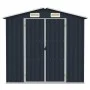 Cobertizo de jardín acero galvanizado antracita 205x129x183 cm de vidaXL, Cobertizos - Ref: Foro24-46299, Precio: 251,98 €, D...