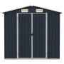 Gartenhaus aus verzinktem Stahl in Anthrazit, 205 x 129 x 183 cm von vidaXL, Schuppen - Ref: Foro24-46299, Preis: 266,45 €, R...