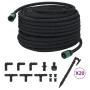 Manguera porosa para jardín caucho negro 16 mm 50 m de , Mangueras de jardín - Ref: Foro24-155872, Precio: 67,18 €, Descuento: %