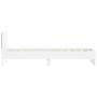 Bed frame with headboard and white LED lights 90x190 cm by , Beds and slatted bases - Ref: Foro24-838834, Price: 114,60 €, Di...