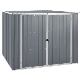 Gartenschuppen aus grau verzinktem Stahl, 195 x 198 x 159 cm von vidaXL, Schuppen - Ref: Foro24-46254, Preis: 253,45 €, Rabat...