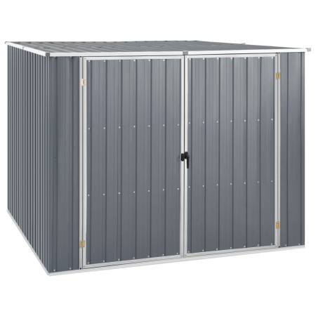 Cobertizo de jardín acero galvanizado gris 195x198x159 cm de vidaXL, Cobertizos - Ref: Foro24-46254, Precio: 253,45 €, Descue...