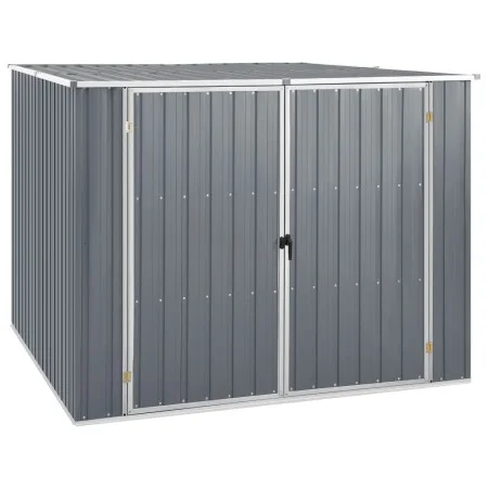 Gartenschuppen aus grau verzinktem Stahl, 195 x 198 x 159 cm von vidaXL, Schuppen - Ref: Foro24-46254, Preis: 271,08 €, Rabat...