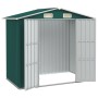 Gartenhaus aus verzinktem Stahl grün 205x129x183 cm von vidaXL, Schuppen - Ref: Foro24-46297, Preis: 256,94 €, Rabatt: %