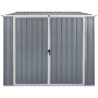 Cobertizo de jardín acero galvanizado gris 195x198x159 cm de vidaXL, Cobertizos - Ref: Foro24-46254, Precio: 253,45 €, Descue...