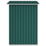 Gartenhaus aus verzinktem Stahl grün 205x129x183 cm von vidaXL, Schuppen - Ref: Foro24-46297, Preis: 256,94 €, Rabatt: %