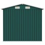 Gartenhaus aus verzinktem Stahl grün 205x129x183 cm von vidaXL, Schuppen - Ref: Foro24-46297, Preis: 256,94 €, Rabatt: %