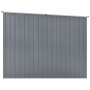 Garden shed gray galvanized steel 195x198x159 cm by vidaXL, Sheds - Ref: Foro24-46254, Price: 253,45 €, Discount: %