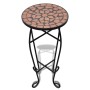 Terrakotta-Mosaik-Beistelltisch für Pflanzen von , Topfständer - Ref: Foro24-41127, Preis: 44,83 €, Rabatt: %