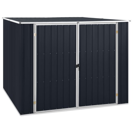Gartenhaus aus anthrazitfarbenem feuerverzinktem Stahl 195x198x159 cm von vidaXL, Schuppen - Ref: Foro24-46255, Preis: 266,97...