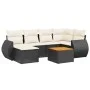 7-piece garden dining set and black synthetic rattan cushions by , Garden sets - Ref: Foro24-3257435, Price: 434,21 €, Discou...