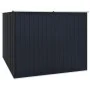 Gartenhaus aus anthrazitfarbenem feuerverzinktem Stahl 195x198x159 cm von vidaXL, Schuppen - Ref: Foro24-46255, Preis: 256,45...