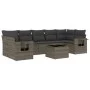 8-piece garden sofa set and gray synthetic rattan cushions by , Garden sets - Ref: Foro24-3252277, Price: 511,62 €, Discount: %
