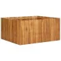 Blumenbeet aus massivem Akazienholz, 100 x 100 x 50 cm von vidaXL, Töpfe und Pflanzgefäße - Ref: Foro24-45928, Preis: 180,73 ...