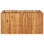 Arriate de madera maciza de acacia 100x100x50 cm de vidaXL, Maceteros y jardineras - Ref: Foro24-45928, Precio: 171,80 €, Des...