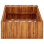 Arriate de madera maciza de acacia 100x100x50 cm de vidaXL, Maceteros y jardineras - Ref: Foro24-45928, Precio: 171,80 €, Des...