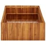 Blumenbeet aus massivem Akazienholz, 100 x 100 x 50 cm von vidaXL, Töpfe und Pflanzgefäße - Ref: Foro24-45928, Preis: 180,73 ...