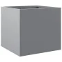 Jardinera de acero galvanizado plateado 32x30x29 cm de , Maceteros y jardineras - Ref: Foro24-841545, Precio: 31,57 €, Descue...