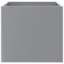 Pflanzgefäß aus silber verzinktem Stahl, 32 x 30 x 29 cm von , Töpfe und Pflanzgefäße - Ref: Foro24-841545, Preis: 29,46 €, R...