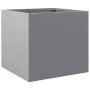 Jardinera de acero galvanizado plateado 32x30x29 cm de , Maceteros y jardineras - Ref: Foro24-841545, Precio: 31,57 €, Descue...