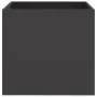 Black cold rolled steel planter 42x40x39 cm by , Pots and planters - Ref: Foro24-841547, Price: 48,32 €, Discount: %